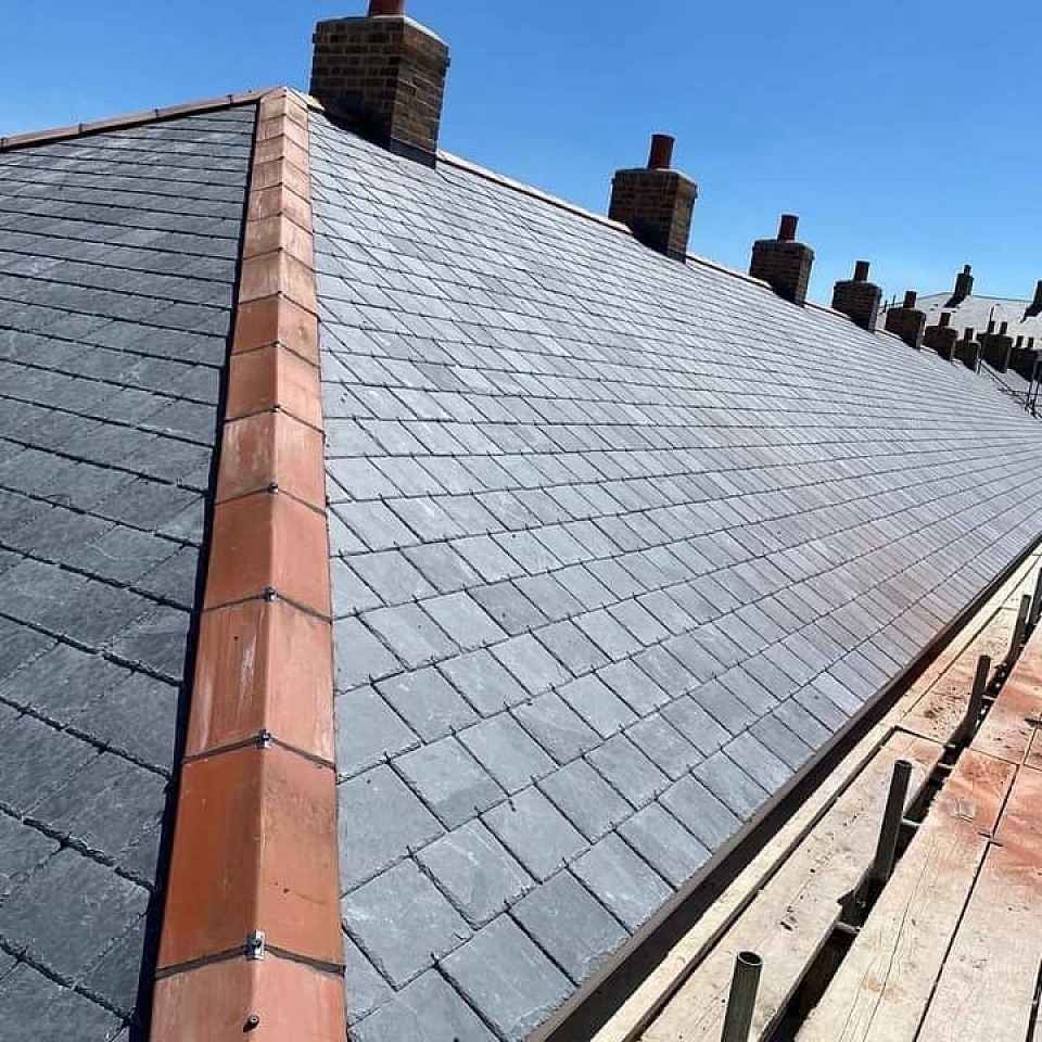 Slate roof